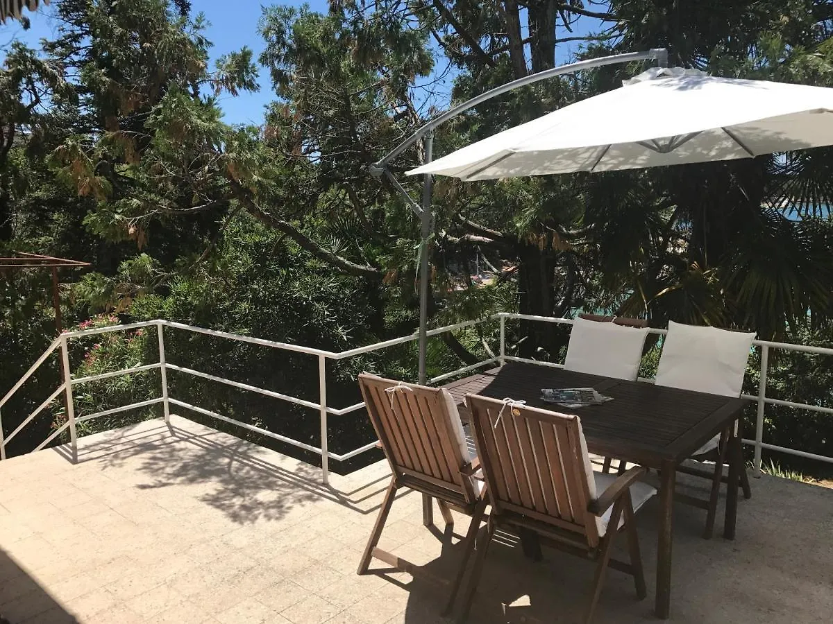The Red - Beachfront House With A Big, Charming Garden Malinska 0*,