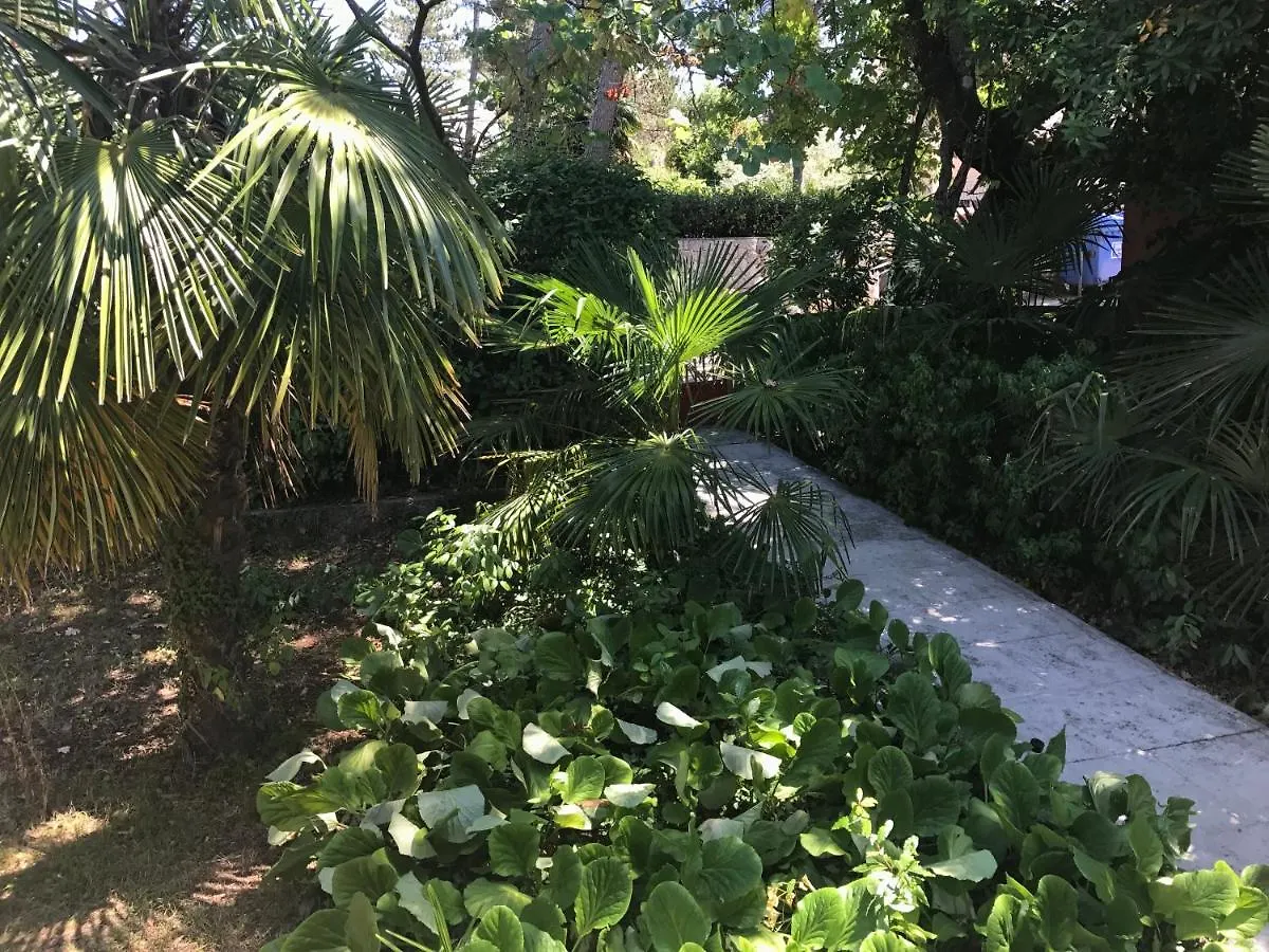The Red - Beachfront House With A Big, Charming Garden Malinska 0*,  Croatia